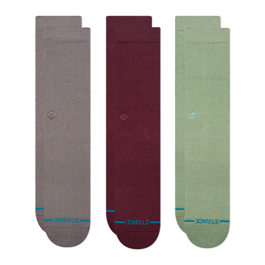 calcetines icon crew paquete de 3