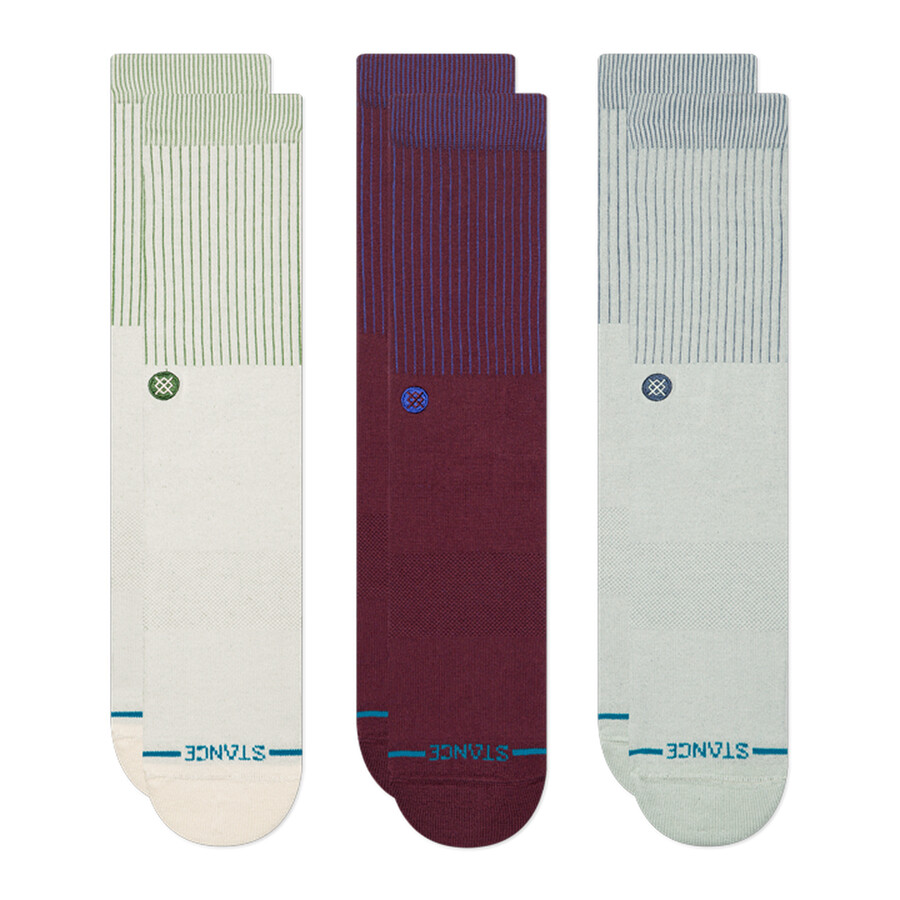 calcetines icon crew paquete de 3