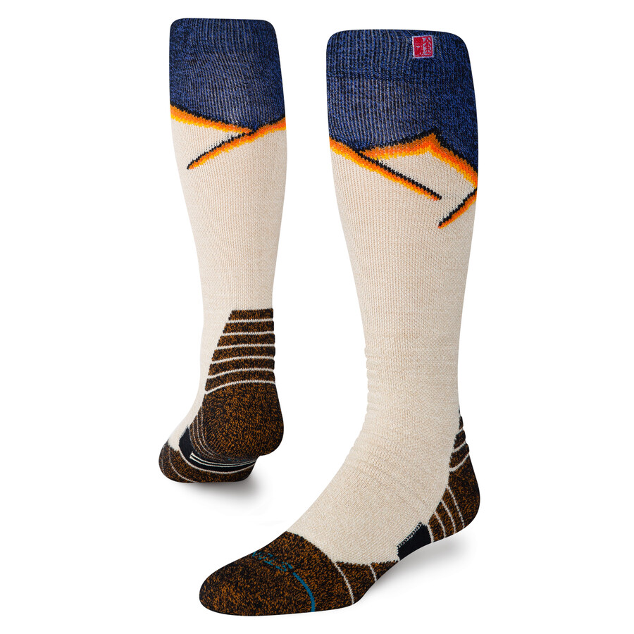 calcetines de lana para nieve jimmy chin x stance de rendimiento medio