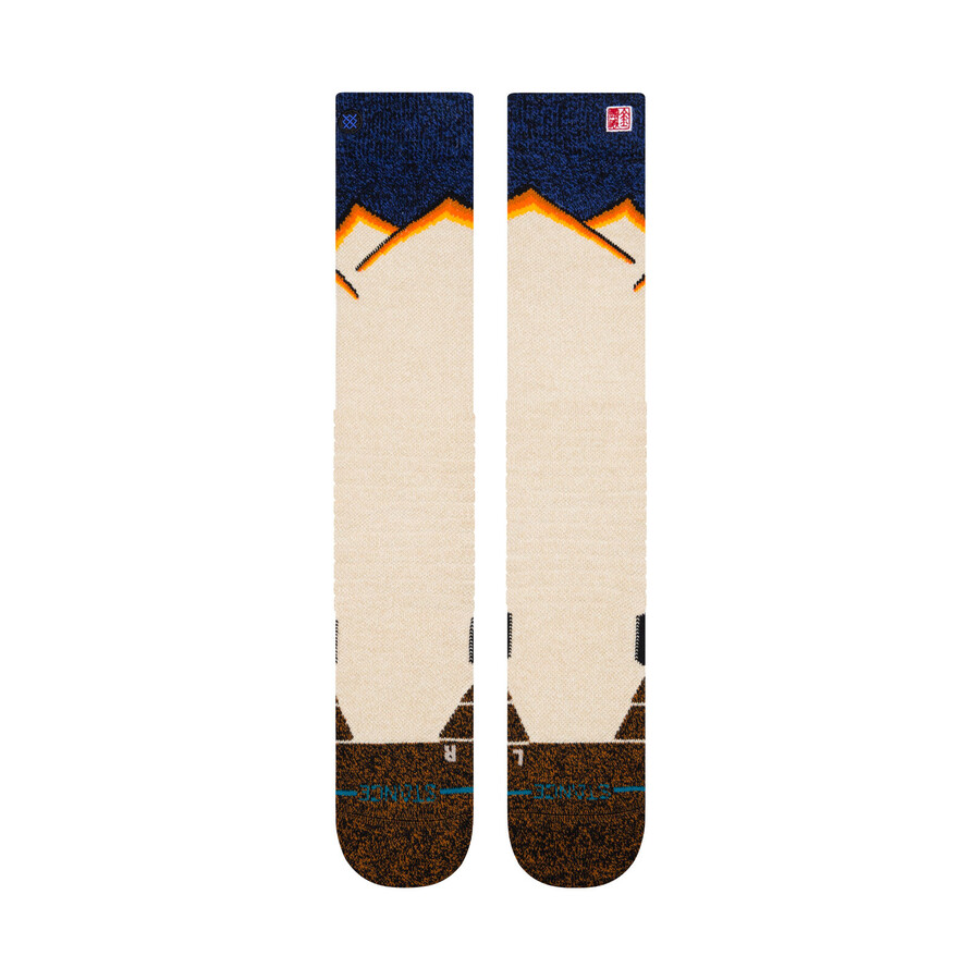 calcetines de lana para nieve jimmy chin x stance de rendimiento medio