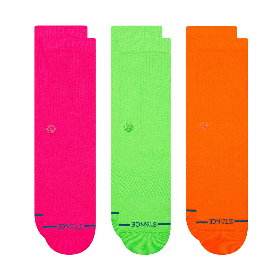 calcetines icon crew paquete de 3
