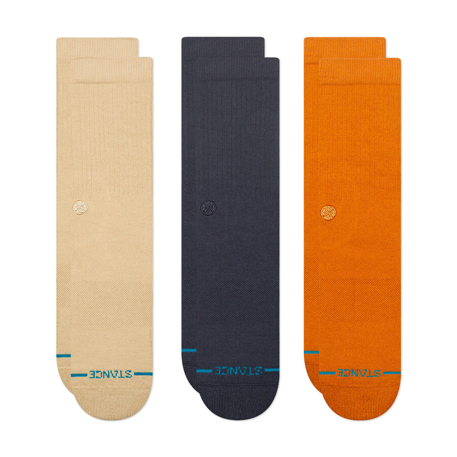 calcetines icon crew paquete de 3