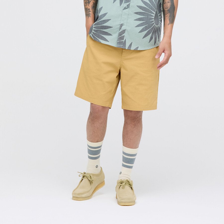 pantalón corto chino compuesto con freshtektrade