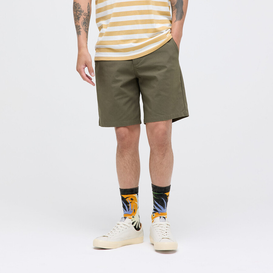 pantalón corto chino compuesto con freshtektrade