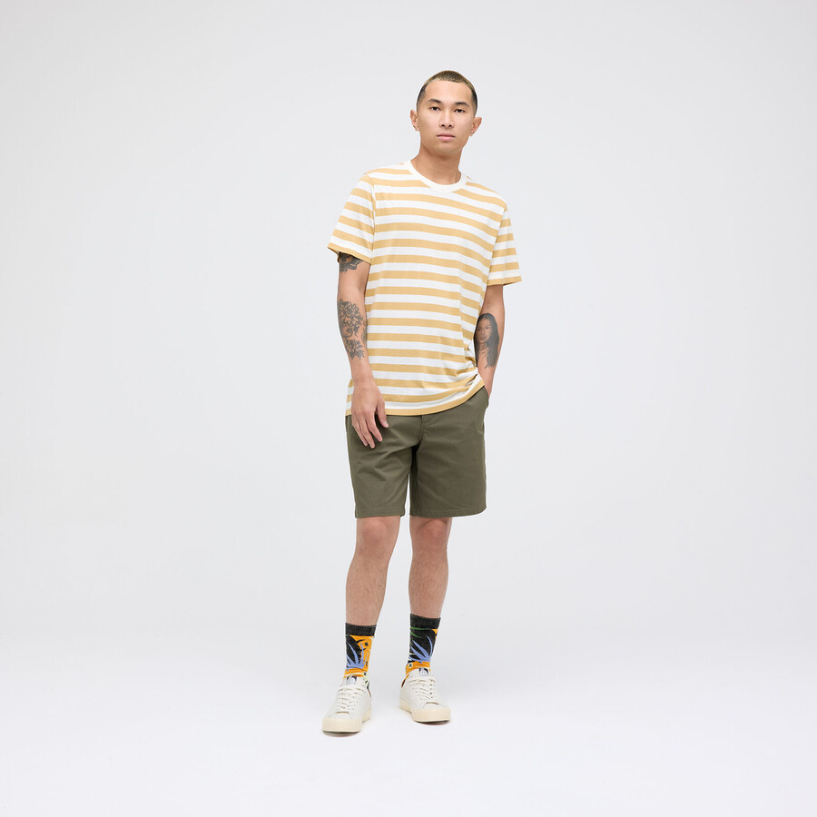 pantalón corto chino compuesto con freshtektrade