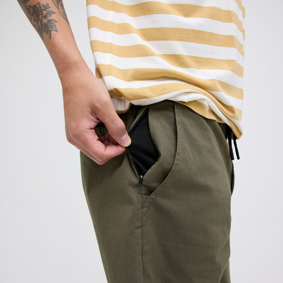 pantalón corto chino compuesto con freshtektrade
